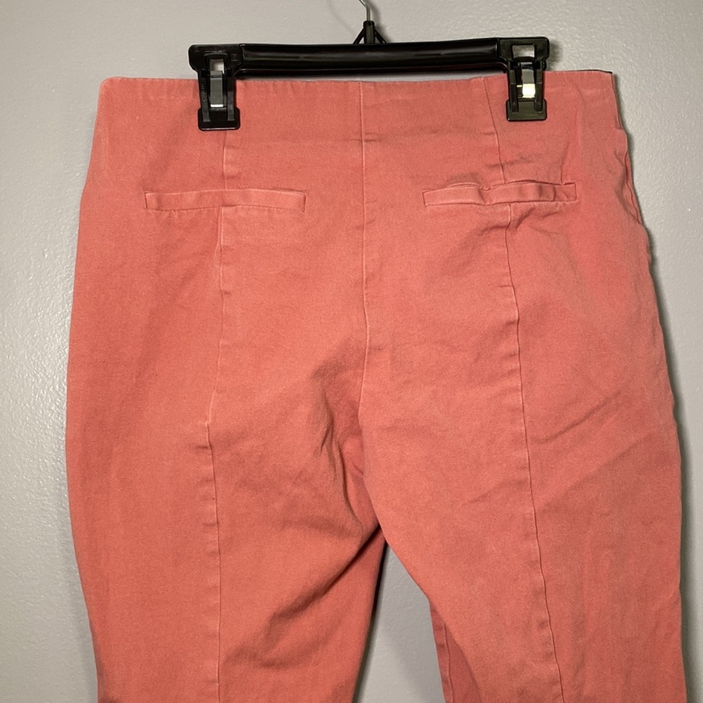 A New Day Rose Colored Stretchy Pull-on Slim Trousers Size 4 - Picture 5 of 8